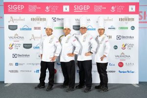 Si vedono i 4 componenti della squadra indonesiana