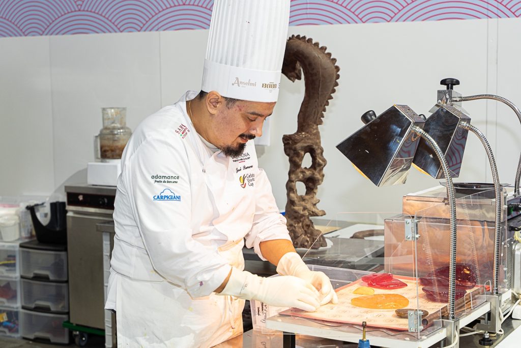 Si vede un concorrente della GWC 26 durante la gara